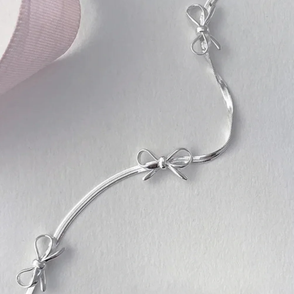 Veinci Jewelry Feminine Bow Herringbone Bracelet